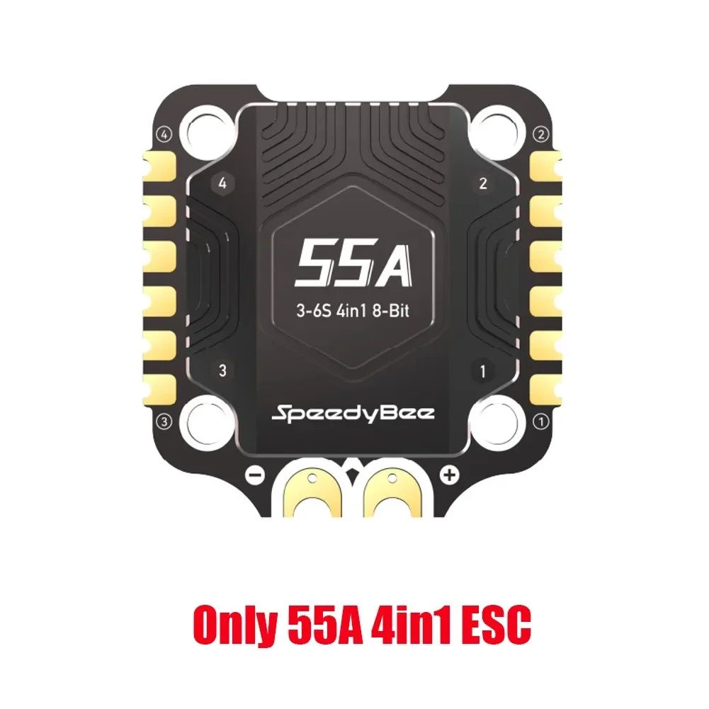 SpeedyBee F405 V4 стек BLS 55A 4-в-1 ESC и FC 30x30 RC iNAV Betaflight с Bluetooth 3-6S