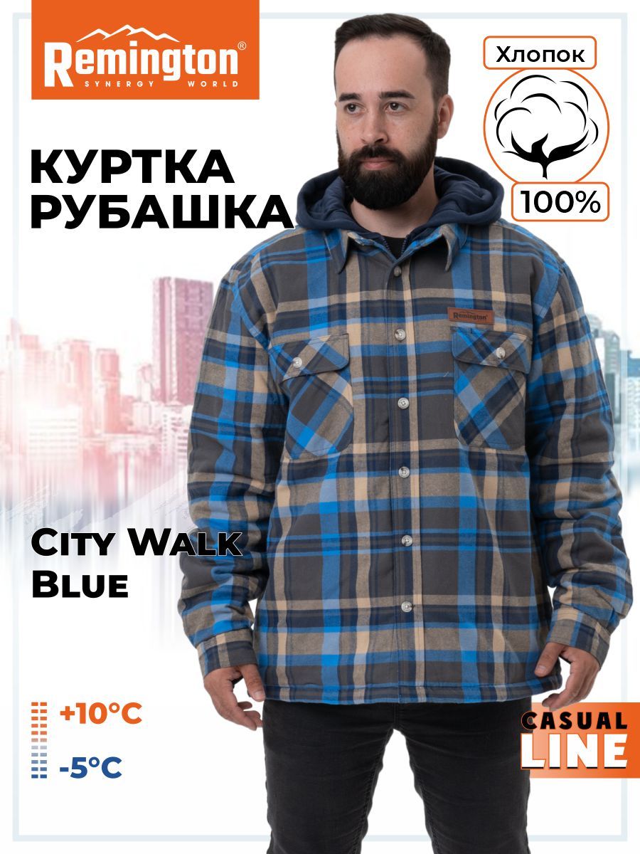 Куртка-рубашка Remington City Walk Blue, р. M UM1207-463