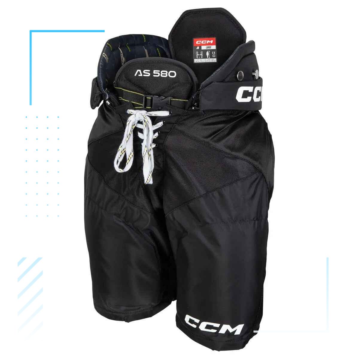 Трусы CCM TACKS AS 580 JR (BLK S)