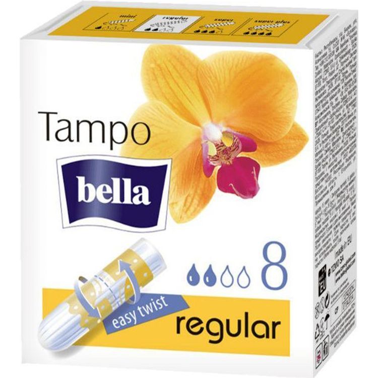 Тампоны Bella Tampo Premium Comfort Regular без аппликатора 8 шт