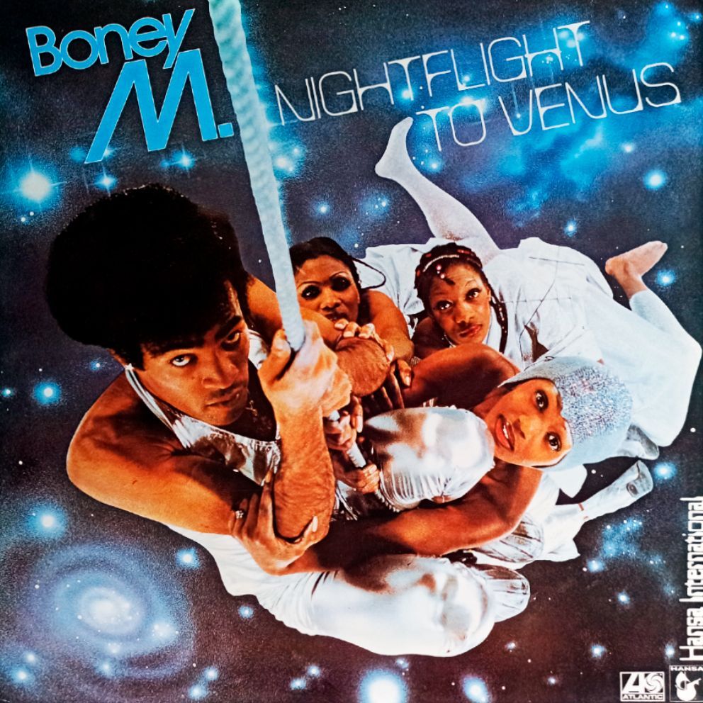 Boney M. - Nightflight To Venus (UK, 1978) LP, Gatefold, NM, виниловая пластинка