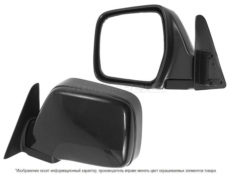 Зеркало TOYOTA LAND CRUISER 80 90-98 LH механическое черное Зеркало TOYOTA LAND CRUISER 80 90-98 LH механическое черное