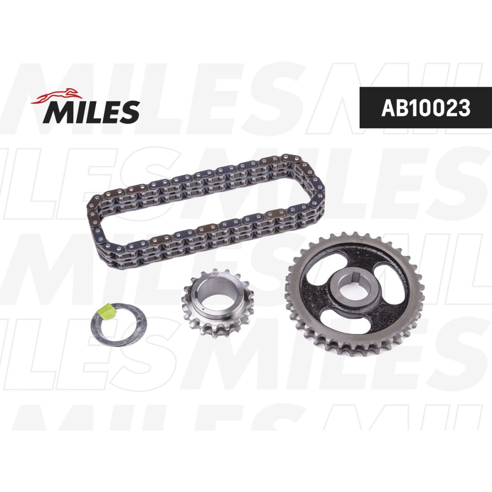 Комплект цепи ГРМ Skoda Fabia,AME,AQW,ATZ MILES MILES AB10023, oem 47198026