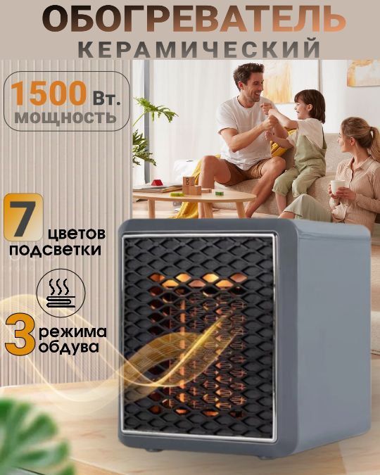 Тепловентилятор обогреватель для дома Handy Heater Pure Warmth 1500W