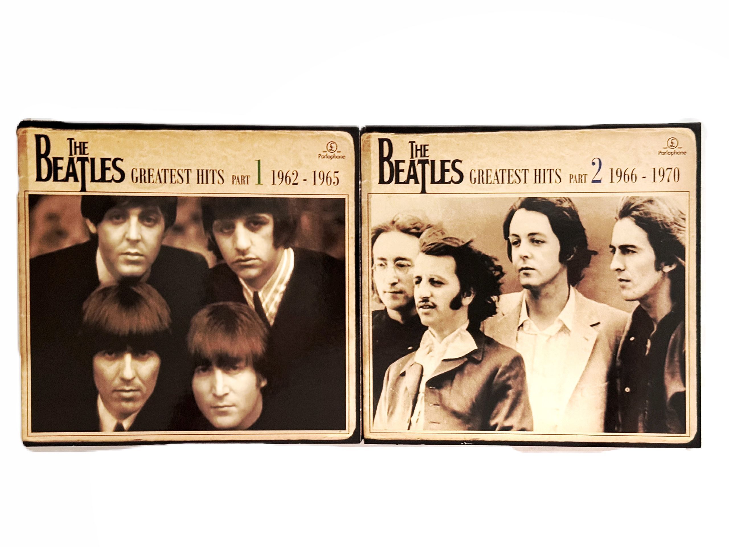 The Beatles / GREATEST HITS PART 1&2 美品 The Beatles – Greatest Hits Part 1 (1962 - 1965) – 2 x CD