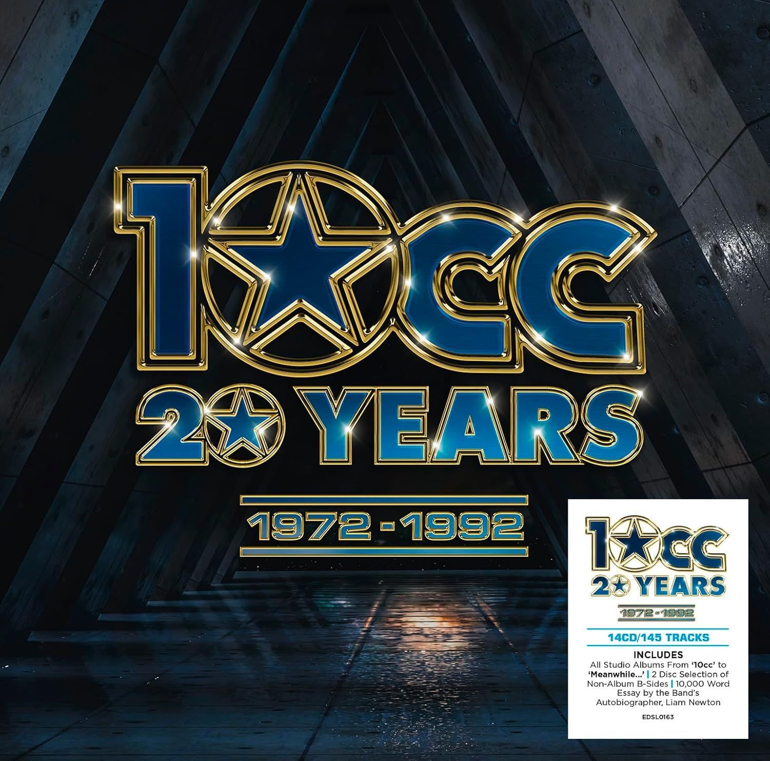 Боксет 10 CC - 20 Years: 1972-1992 (Box) (14CD) 2024 Edsel Papersleeves In Box