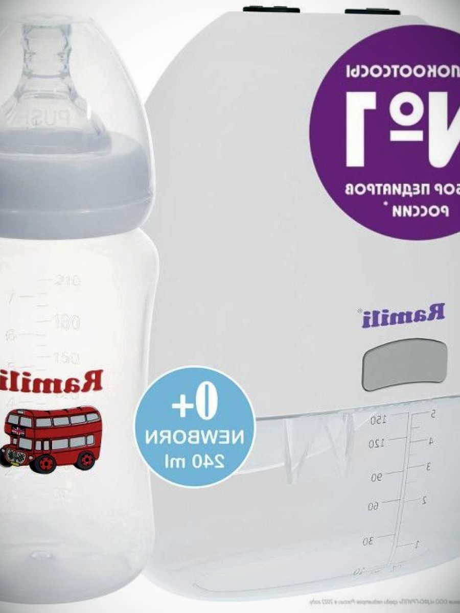 Ramili Двухфазный электрический молокоотсос SE150 с бутылочкой 240 мл