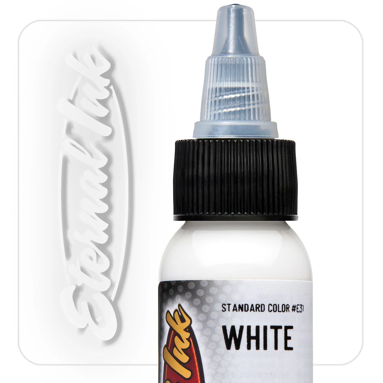 WHITE Eternal краска пигмент для тату белый оттенок (1/2 oz / 15 мл)