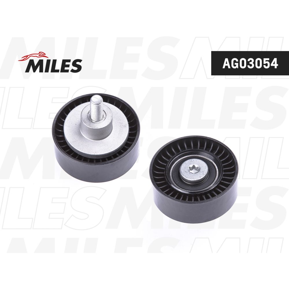 Ролик натяжителя MILES AG03054 BMW E46 316i/318i MILES AG03054, oem 11281435594