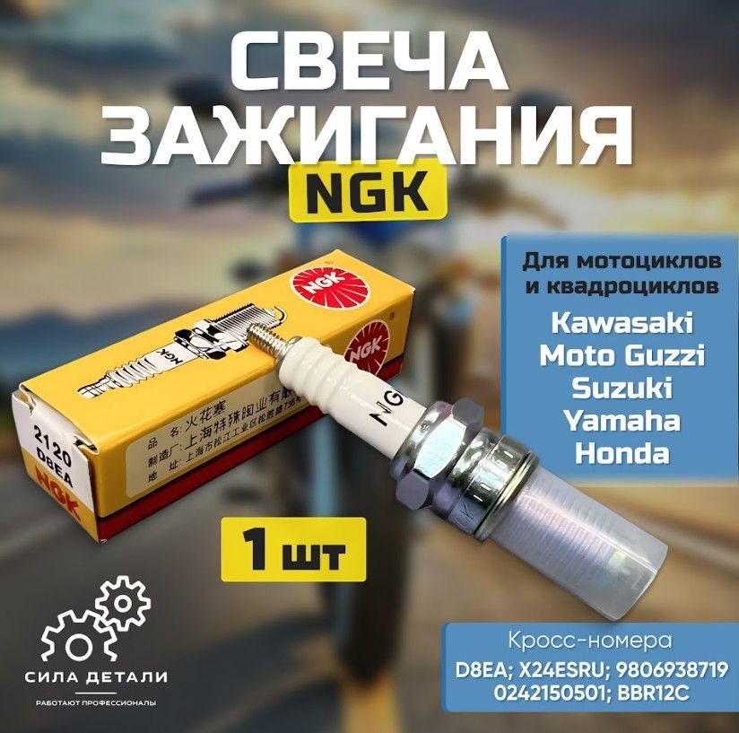 Свеча зажигания NGK OEM: C7HSA 4629, 1 шт.