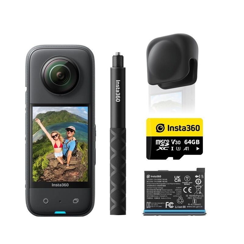 Экшн-камера Insta360 X3 Adventure Kit Bundle