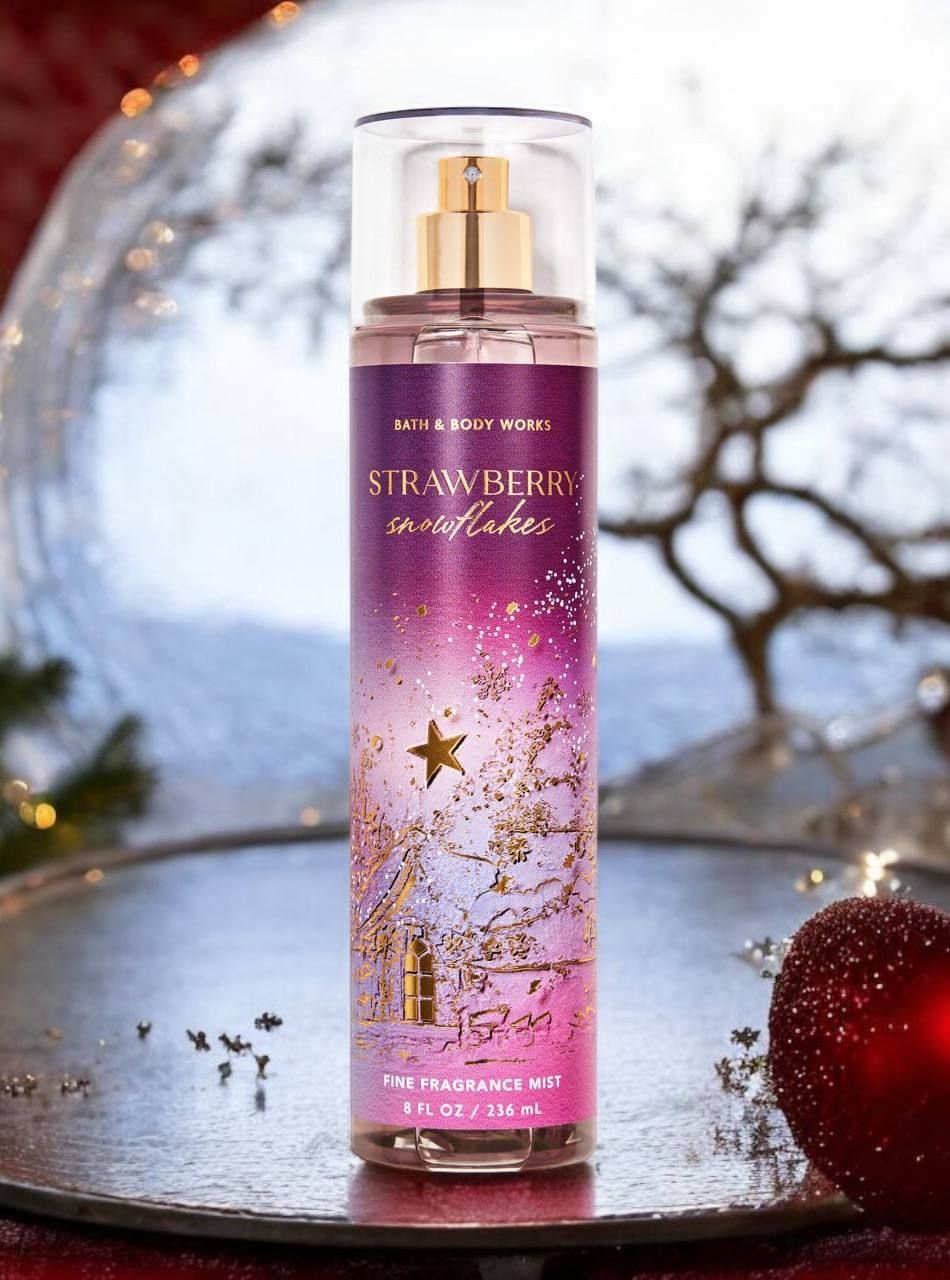 Парфюмированный спрей 236мл Bath & Body Works Images Strawberry Snowflakes Mist