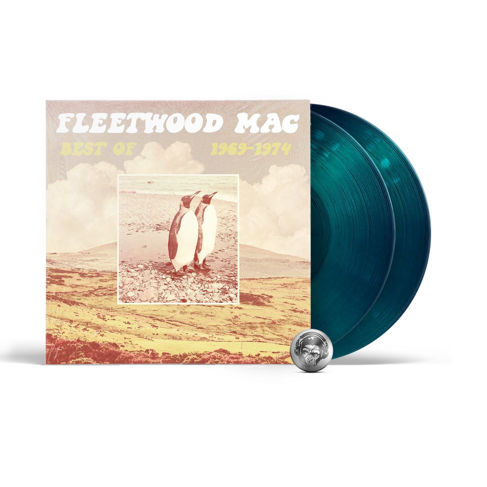 Виниловая пластинка Fleetwood Mac - The Best Of Fleetwood Mac 1969-1974 (coloured) (2LP) 2024 Rhino Sea Blue Gatefold Limited Edition