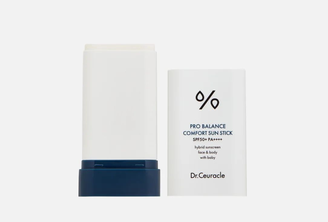 Dr. Ceuracle Pro Balance Comfort Sun Stick Солнцезащитный стик с пробиотиками SPF 50+