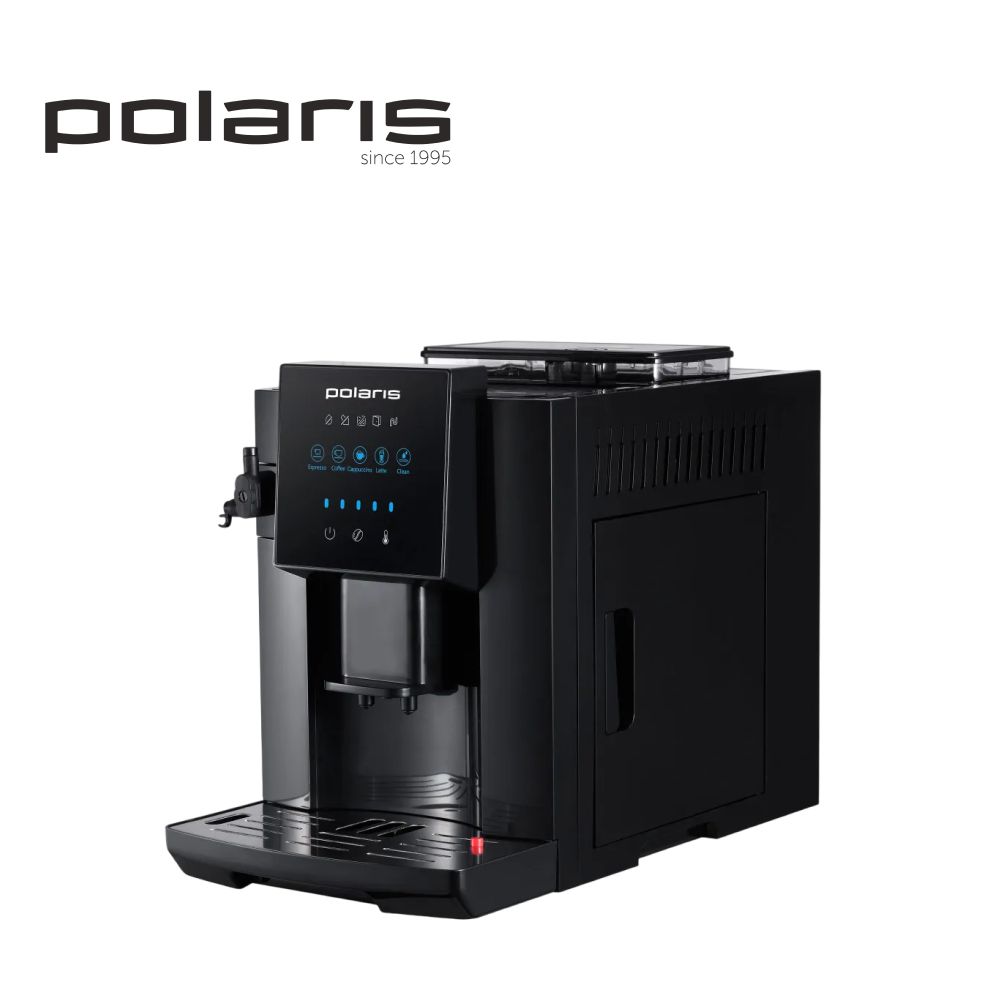 Кофемашина зерновая Polaris PACM 2042AC со встроенной кофемолкой купить на OZON по низкой цене (1594377525)