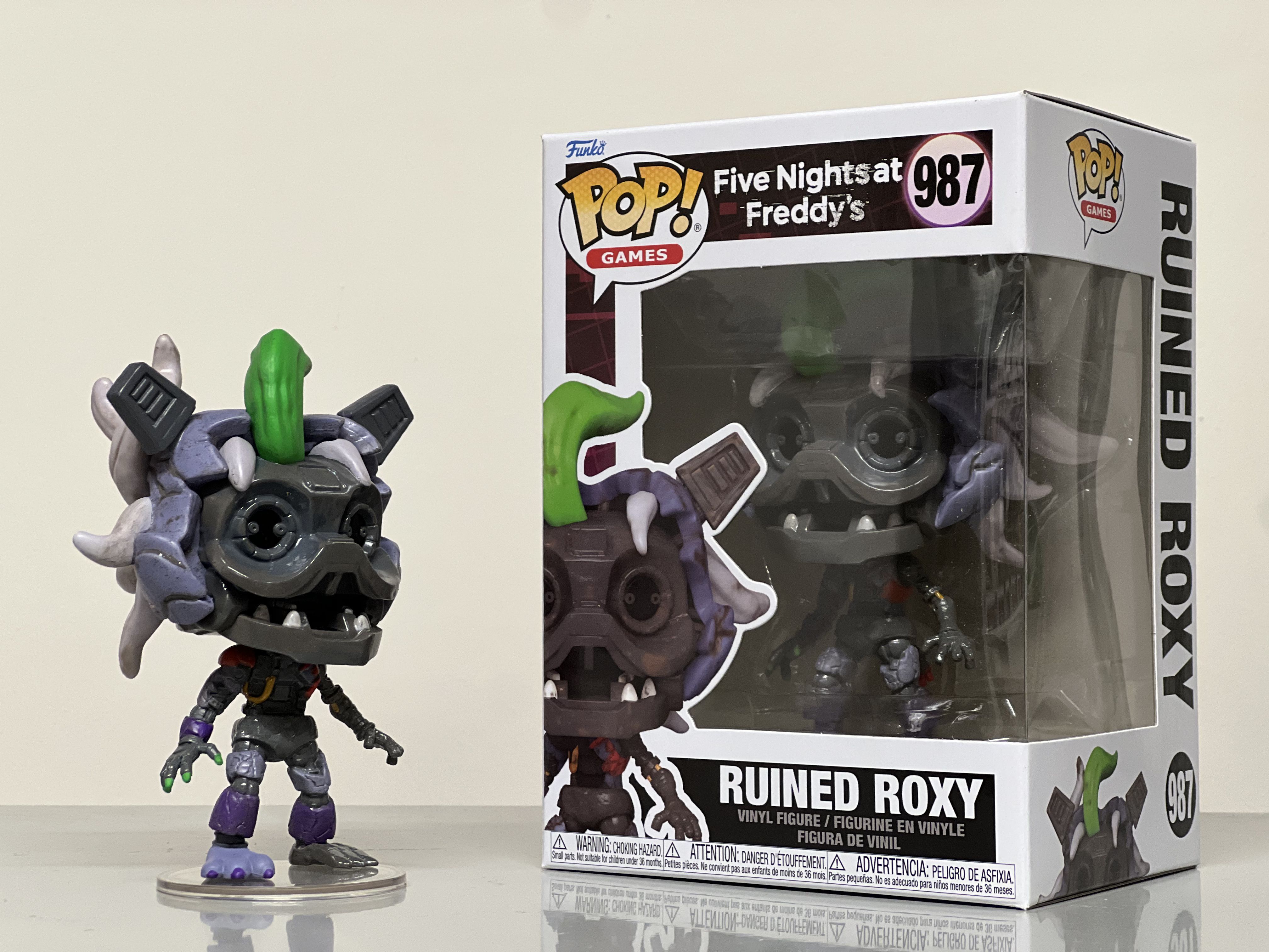 Фигурка Funko Pop! Ruined Roxy Five Nights At Freddy's (Фанко Поп Рокси из  книги Пять Ночей у Фредди: Нарушение безопасности) купить на OZON по низкой  цене (1765450134)