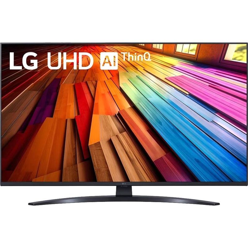 LGТелевизор43UT81006LA.ARUG43"4KUHD,черный