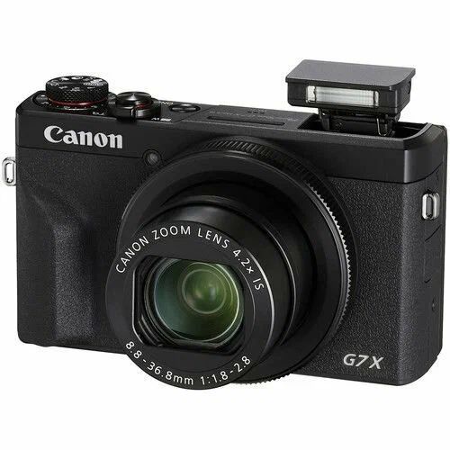 Canon Компактный фотоаппарат PowerShot G7X Mark III, черный