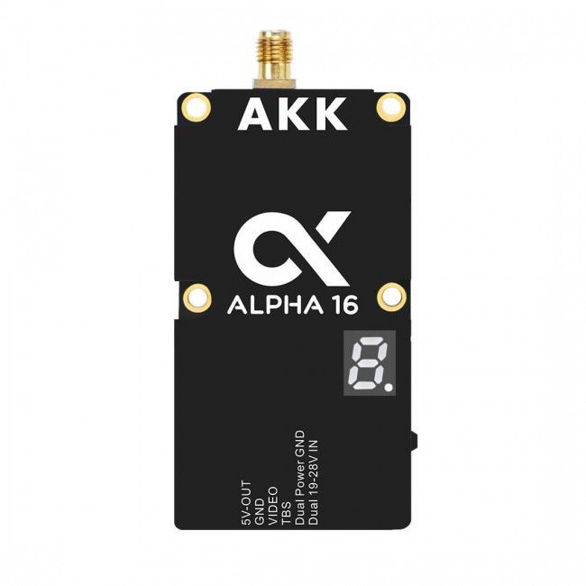 AKK Alpha 16W 4.9G-6G Ultra Wide Band 96CH VTX