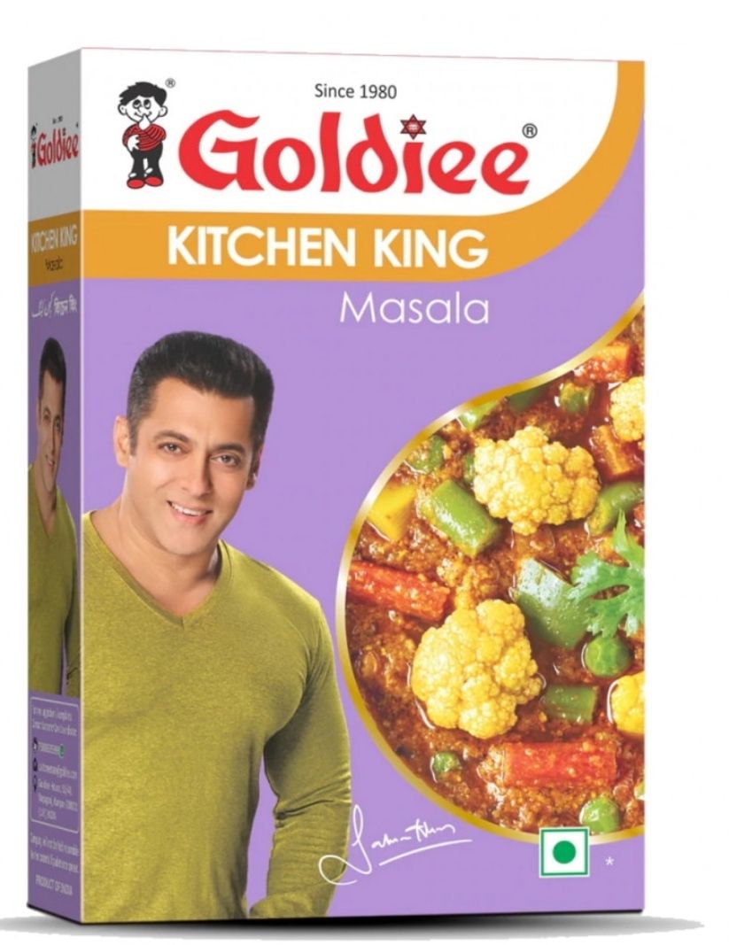 ПриправауниверсальнаяGoldiee.Kitchenkingmasala.100гр.Индия.