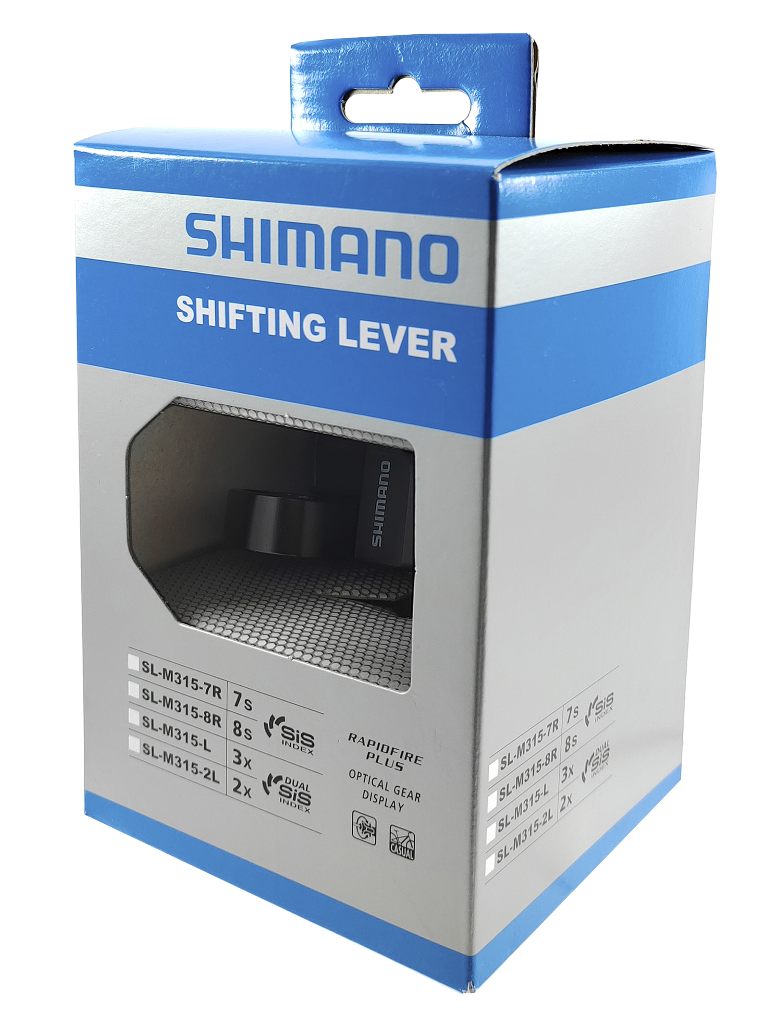 Shimano Шифтер (манетка) SL-M315, серия Altus, 7 скоростей, под правую руку, трос 205 см, BOX — Товары для велоспорта — фото 2