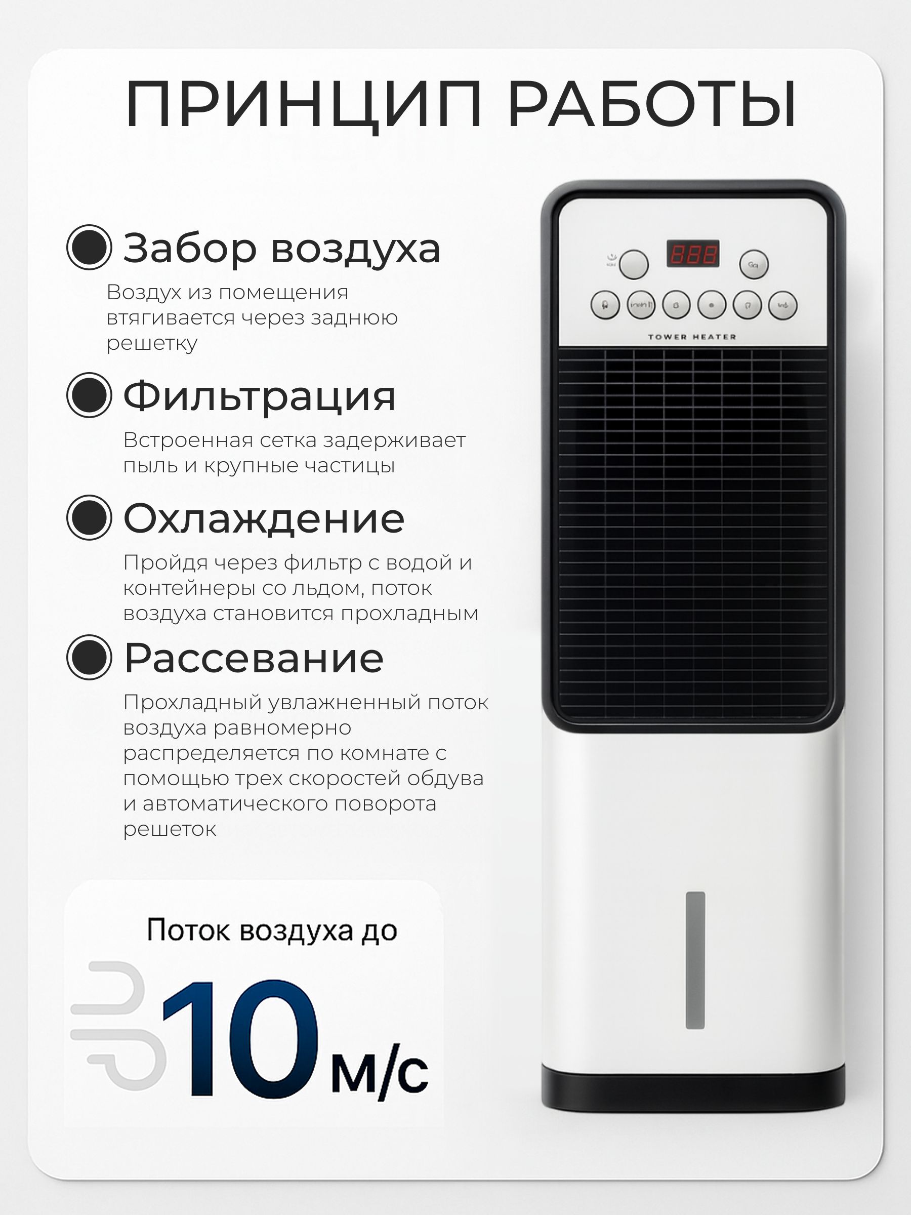 Кондиционер напольный для дома мобильный(图3)