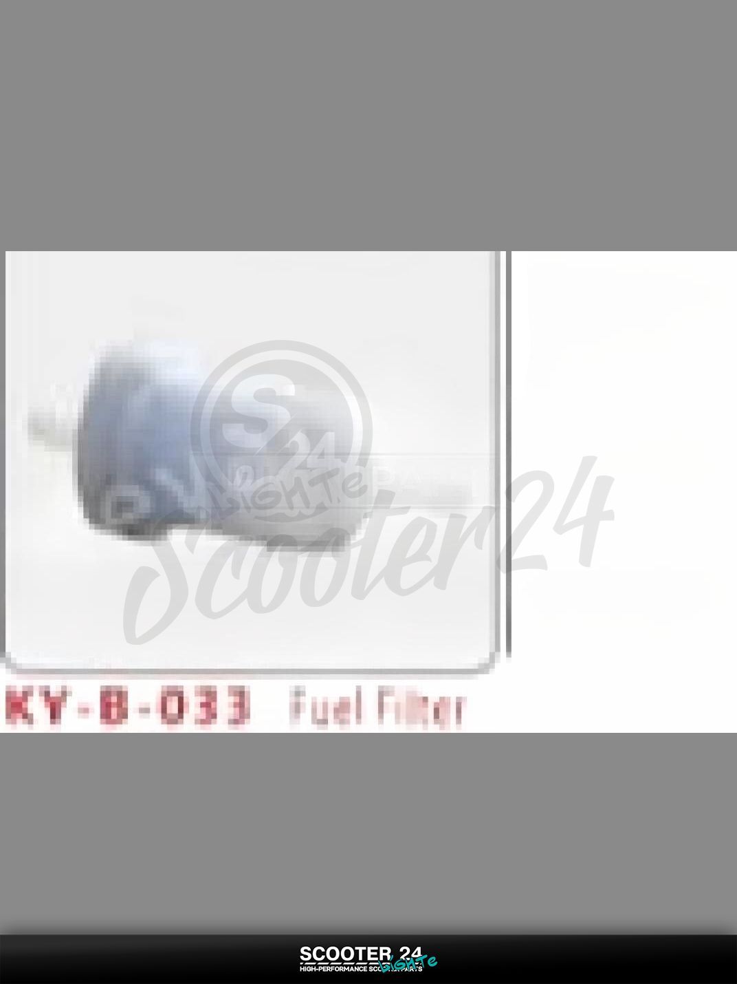 Фильтр топливный #KY-B-033 универсальный на мотоцикл мопед и скутер / эндуро / питбайк / квадроциклы ATV