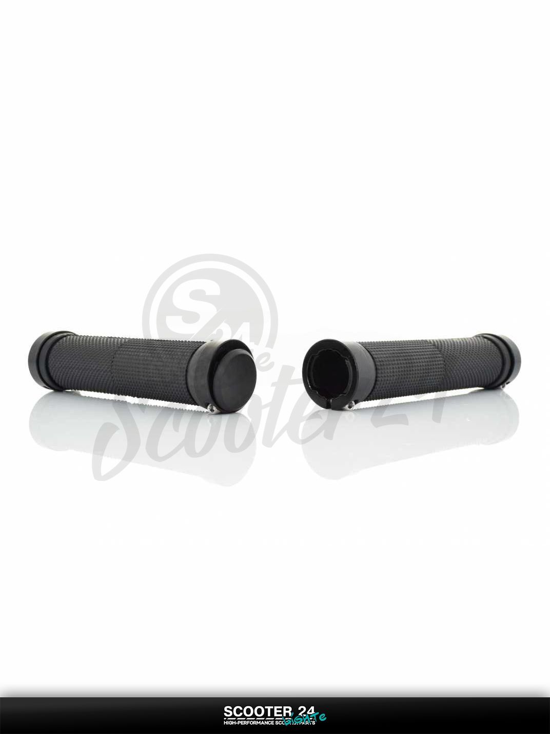 Ручки руля (черные, шип) на велосипед универсальные