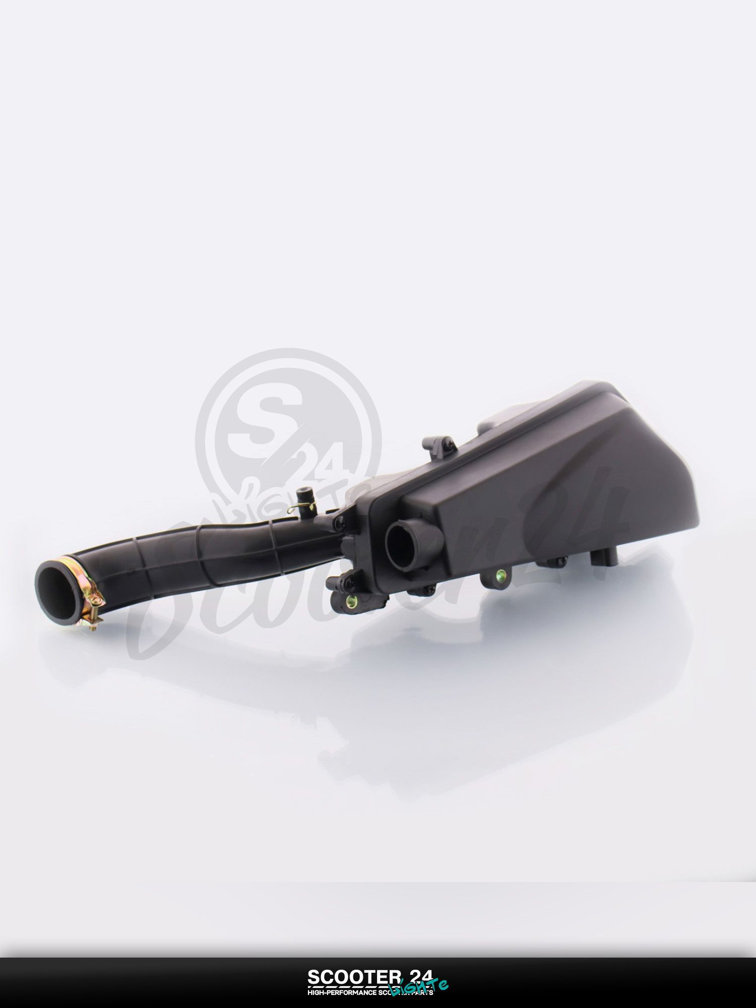 Фильтр воздушный на китайский скутер (в сборе) 4T GY6 50-80 139QMB(10" колесо с бумажным фильтром) "BEEZMOTO"