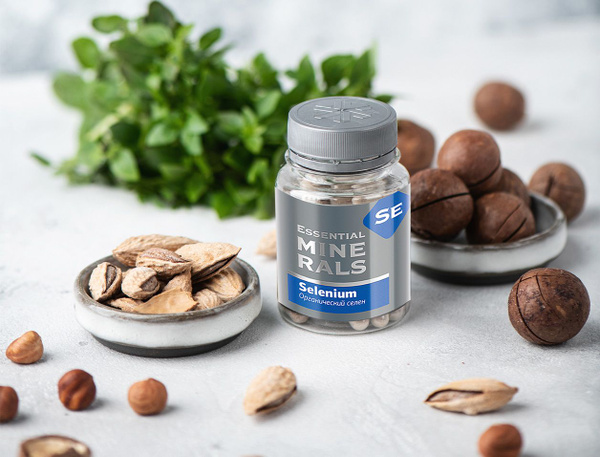 Органический селен Essential Minerals 60 капсул - купить с доставкой по ...