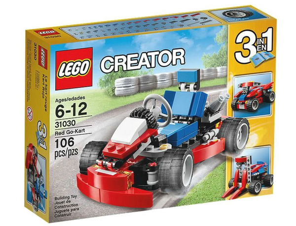 Конструктор LEGO Creator Красный картинг (31030) - купить с доставкой ...