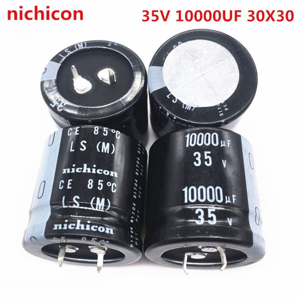2 шт Nichicon серии LS / GU 10000 мкФ 35 В 30x30 мм 35 В 10000 мкФ ...