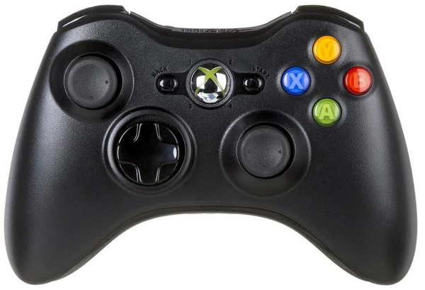 Джойстик, для XBox 360, Windows, черный - купить по выгодной цене в ...
