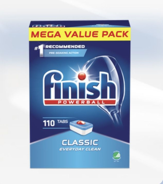 Таблетки для посудомоечной машины Finish Classic Финиш Классик 110 шт ...