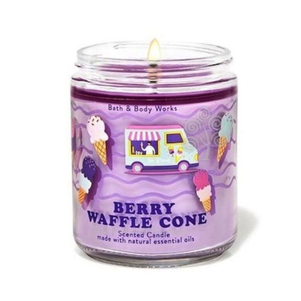 Свеча ароматическая Bath and Body Works "вафля", 65 см купить по ...