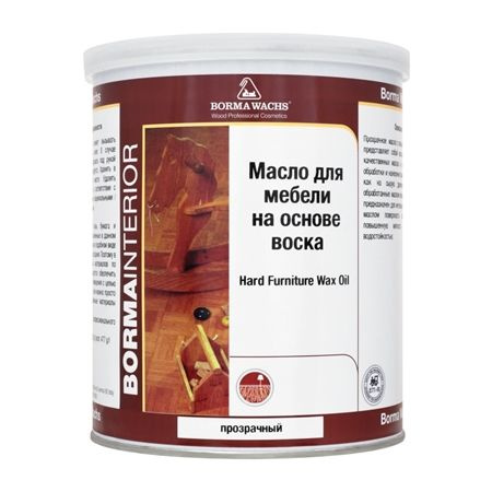 BORMA WACHS Масло-воск 1 л., Прозрачный - купить с доставкой по ...