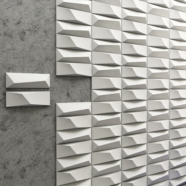 3D плитка Cliff Mosaico (Клиф Мозаика) 200х65х26мм, 77 шт., 1 м2 (под ...
