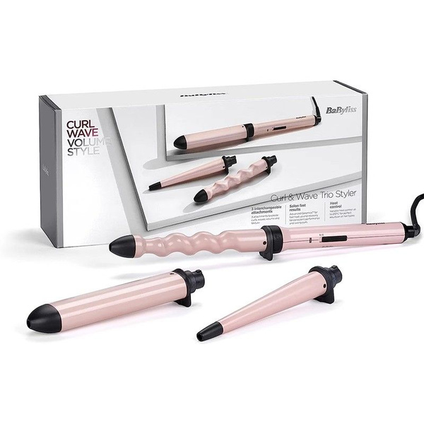 Набор стайлеров BaByliss из трех предметов, электрическая щипцы для ...