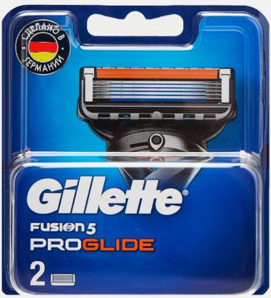 Gillette Fusion ProGlide Сменные лезвия кассеты для бритья, Насадки для ...