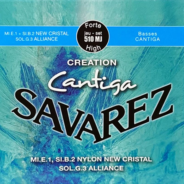 Гибридные гитарные струны Savarez 510MJ Nylon Carbon Fibre (высокое ...