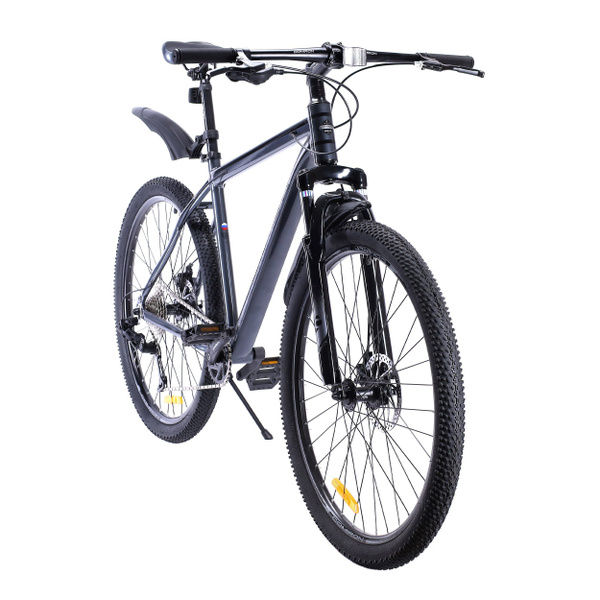 Велосипед 27,5" рама 19" 21sp COMIRON SYSTEM серый полис чёрный ...