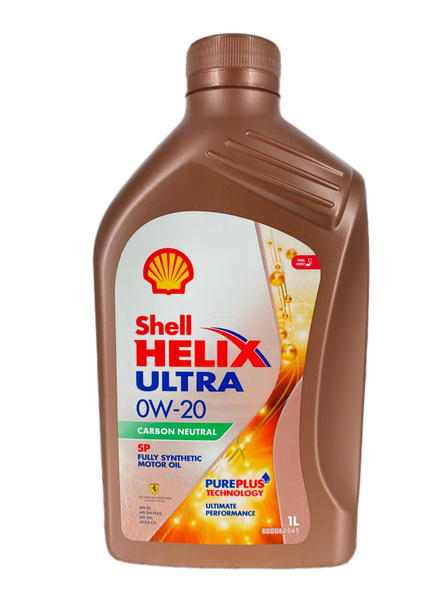 Характеристики Shell helix ultra 0W-20 Масло моторное, Синтетическое, 1 ...