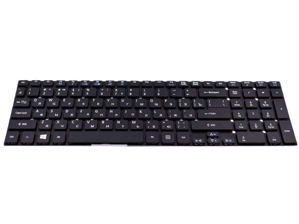 Клавиатура для Acer Aspire E5-721-26MQ ноутбука черная купить на OZON ...