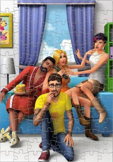 Пазл The Sims, Симс №3 - купить с доставкой по выгодным ценам в ...