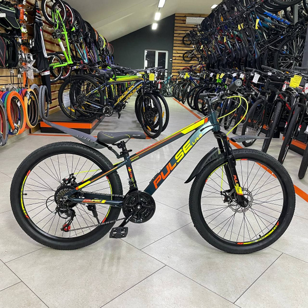 Велосипед горный подростковый 24'' PULSE MD 3000-36 12" / алюминиевая ...