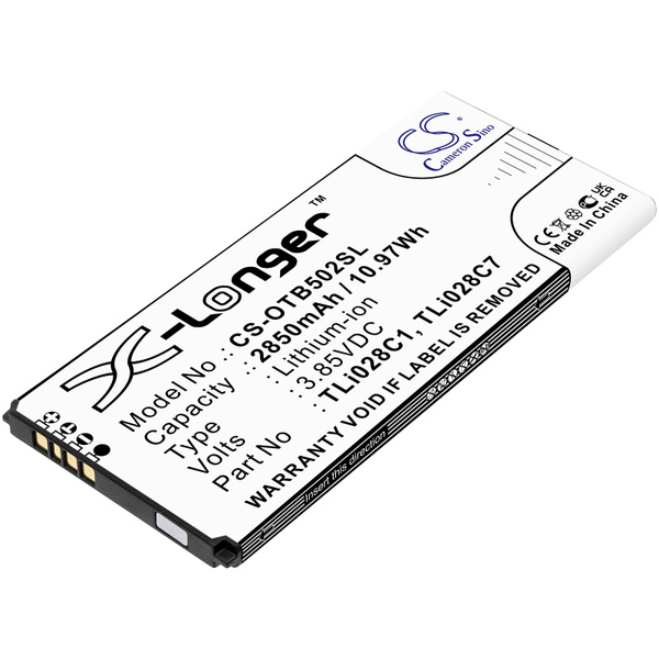 Аккумулятор для Alcatel Tli028C1 (Tli028C7; Tli028D7), Alcatel 1A ...