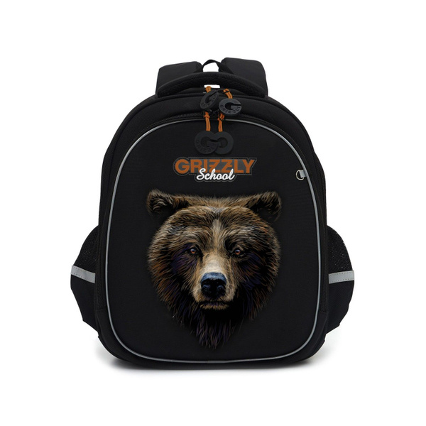 Ранец школьный Grizzly формованный GRIZZLY с анатомической спинкой на ...