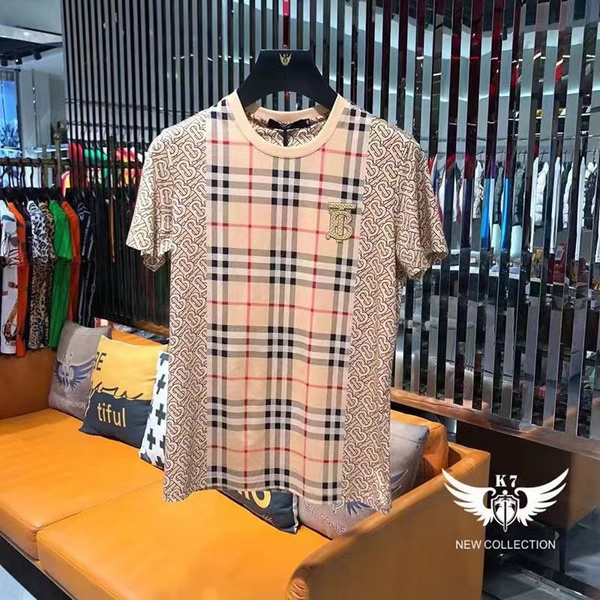 Футболка Burberry, размер 54, цвет хаки - купить по выгодной цене в ...