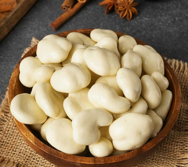 Грецкий орех в йогуртовой шоколадной глазури 500г - купить с доставкой ...