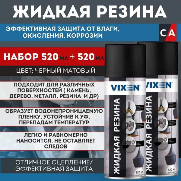 Резина жидкая Vixen - купить по выгодным ценам в интернет-магазине OZON ...
